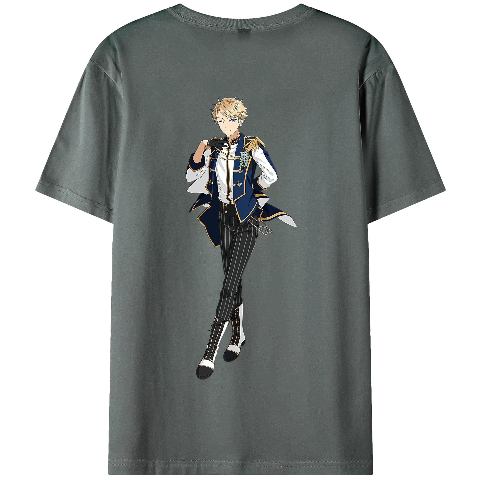 （画像用） あんさんぶるスターズ! Ensemble Stars 綿100％半袖Tシャツ（背面プリント）